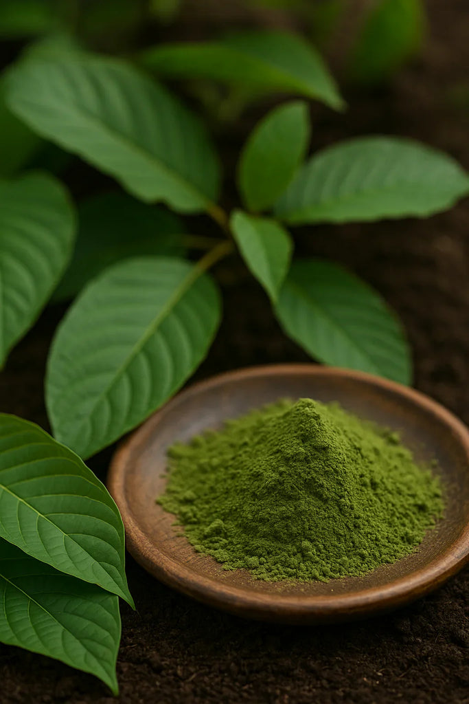 Kratom teelt en verwerking
