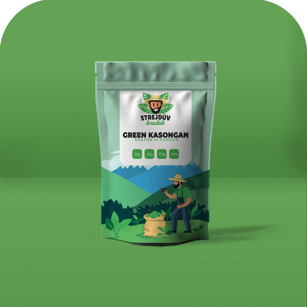 Kasongan Green Kratom naturbelassenes Pulver aus Südostasien
