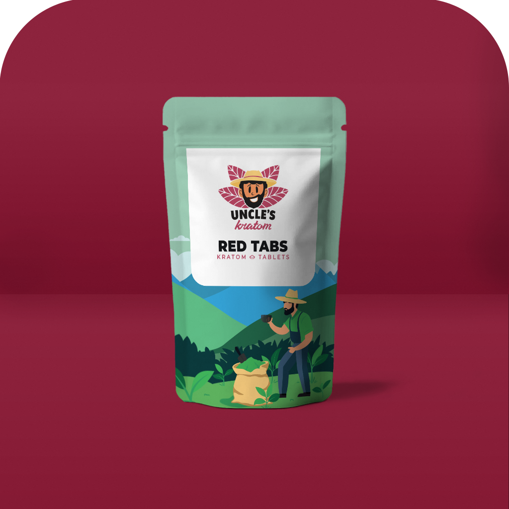 Red Kratom - Tabletten